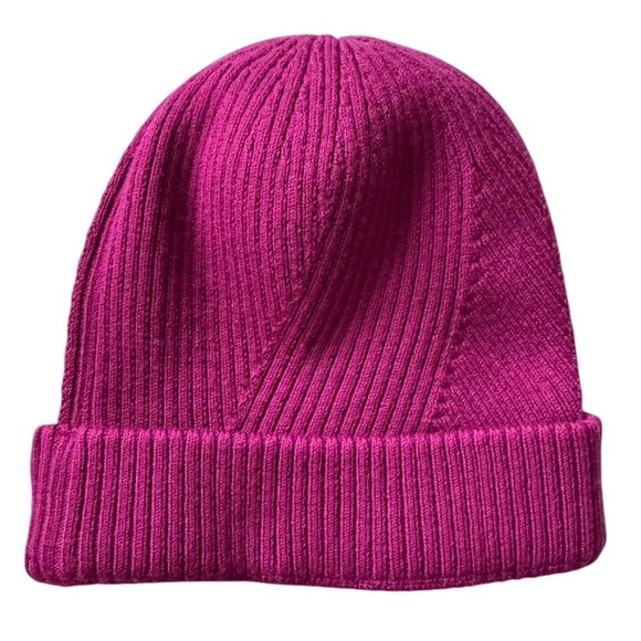 Lululemon Crazy Cozy Beanie - Deep Fuschia - Picture 5 of 7